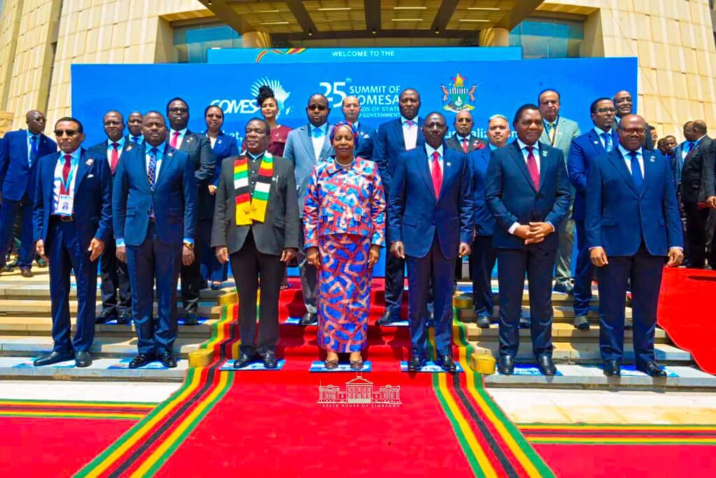 Congratulations to His Excellence Dr E>D Mnangagwa for the COMESA win.